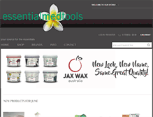 Tablet Screenshot of essentialmedtools.com